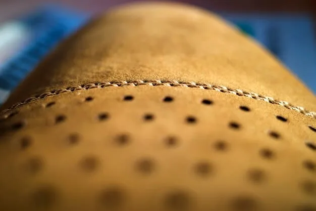A close-up shot of a SHEIN shoe, highlighting the details of its stitching and sole, against a softly blurred background of other shoes, emphasizing manufacturing specifics.