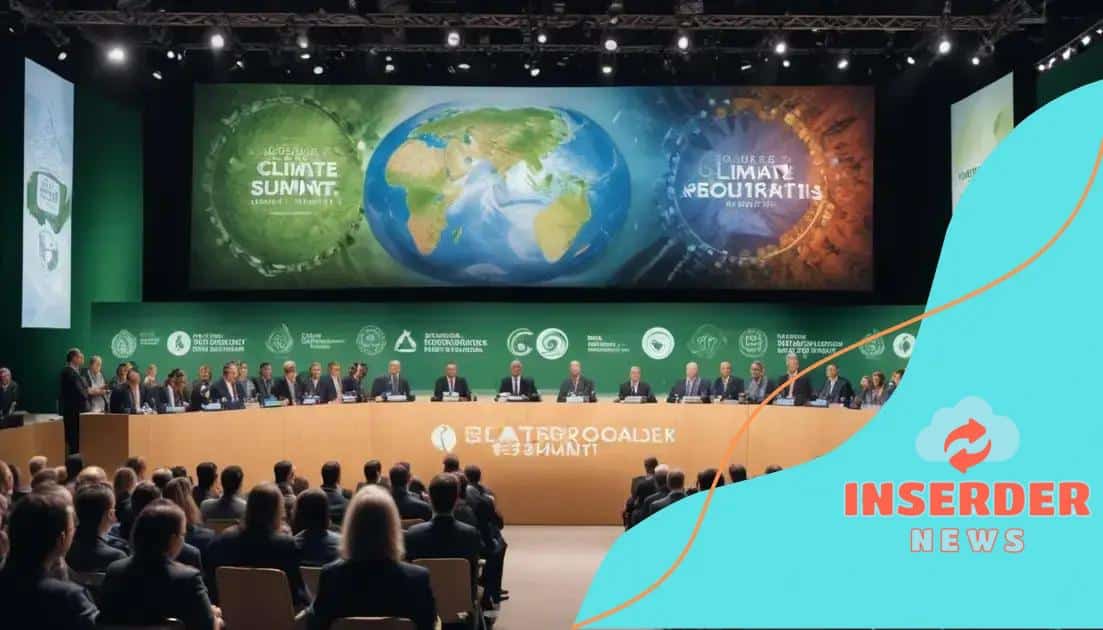 Historic climate summit in New York