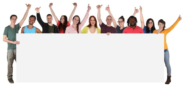 A group of people from different backgrounds standing shoulder to shoulder, holding hands, representing the strength and unity of community alliances in the fight against discrimination. Focus on the diversity and solidarity of the group.