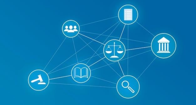 A graphic illustrating data flow between law enforcement, government agencies, and the public, highlighting the key points of data collection, analysis, and dissemination under new legislation.