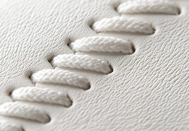 A close-up shot of the sole of a SHEIN shoe, highlighting the material texture and sole pattern, with a measuring tape visible to emphasize material composition.
